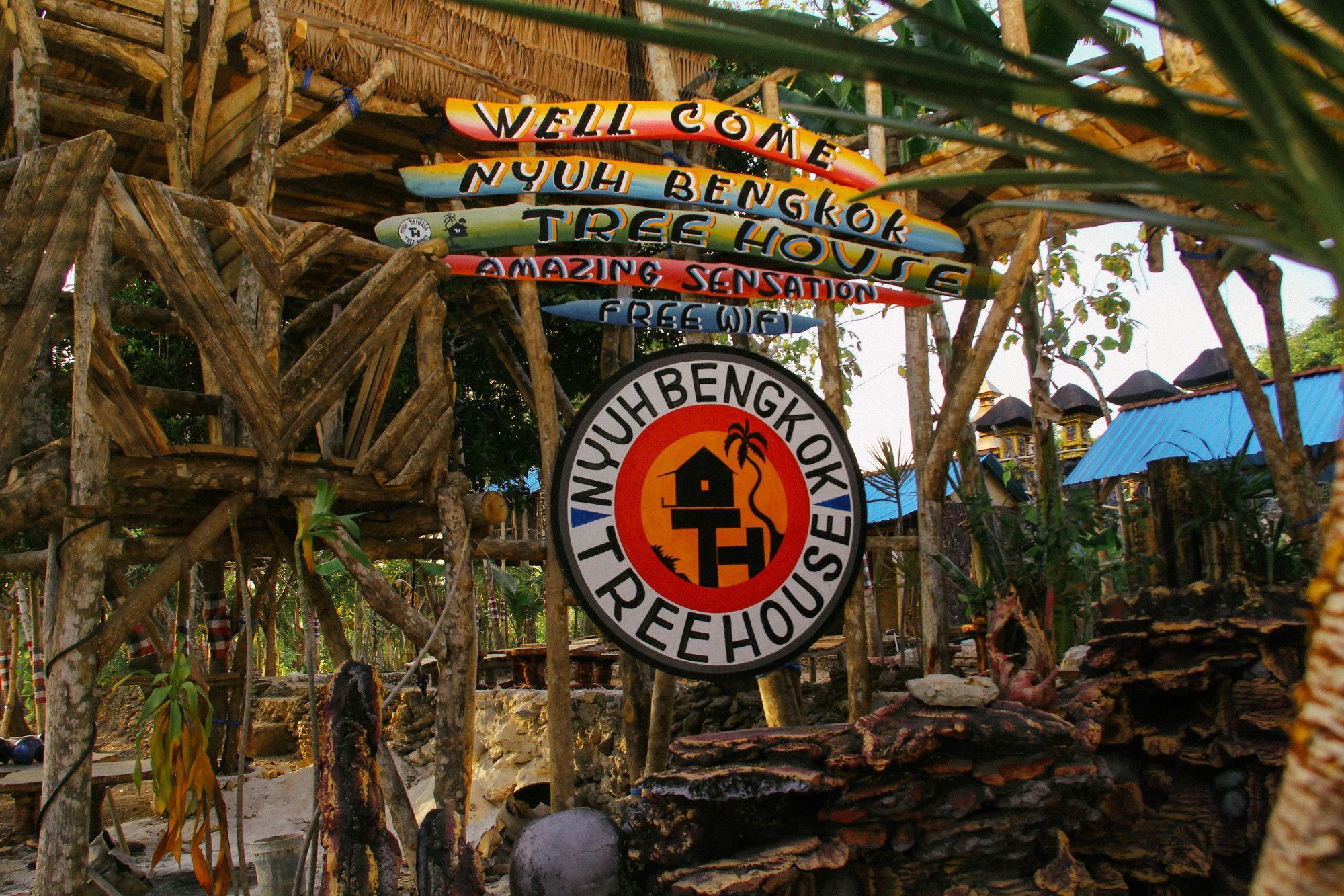 Hotel Nyuh Bengkok Tree House à Batununggul Extérieur photo